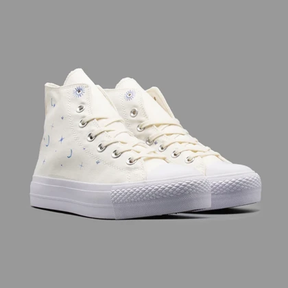 کانورس پلتفرم ماه و ستاره ای ساق‌دار Converse Platform Moon & Stars Hightop