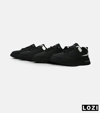 کفش کتانی کژوال کلاسیک مشکی Zara