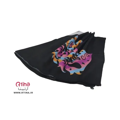 مینی اسکارف کیوت طرح اسب شاخدار یونیکورن/ بزرگسال و کودک