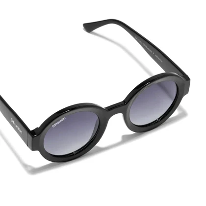 عینک آفتابی دی فرانکلین مدل D.franklin 913 / SHINY BLACK-GRADIENT SMOKE