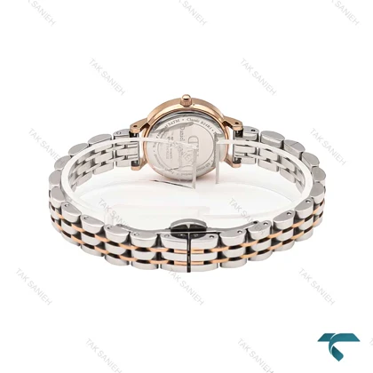دنیل ولینگتون زنانه دورنگ رزگلد صفحه سرمه ای مینی DW-6311-L