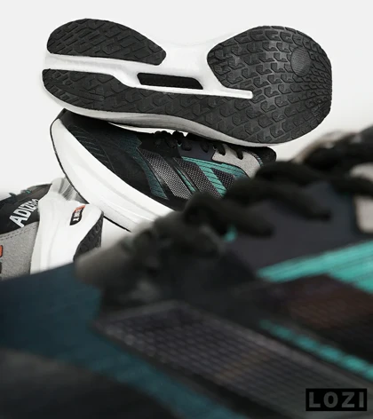 کفش کتانی مردانه و زنانه مشکی سبز Adidas Adizero مدل 7192