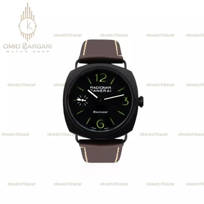 ساعت مچی پنرای رادومیر بند چرمی قهوه ای Panerai Radiomir