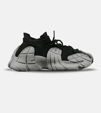 کفش کتانی مردانه مشکی طوسی BALENCIAGA مدل 7492