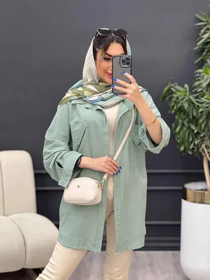 مانتو جیب مثلثی نوا