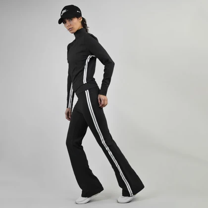 ست سویشرت و شلوار ورزشی زنانه مدل 4H0913 مشکی