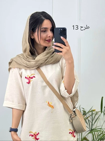 مانتو شومیزی گلشید