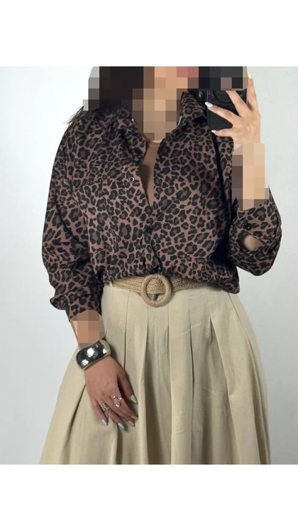 شومیز پلنگی 32760