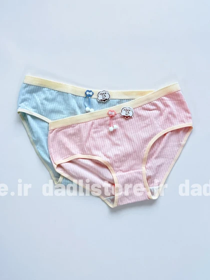 شورت اسلیپ نخ پنبه عروسکی منگوله‌دار