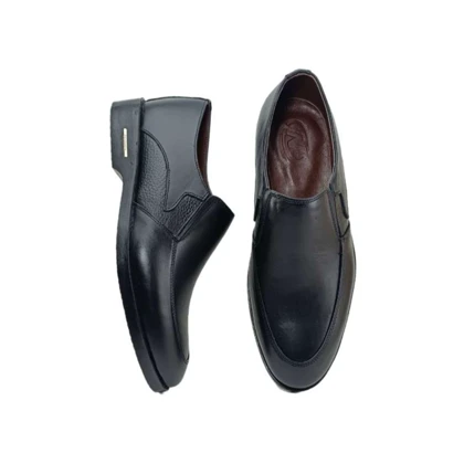 کفش رسمی/اداری بدون بند چرم طبیعی si154