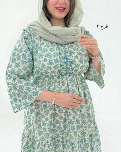پیراهن ساحلی نارسیس کد 1780
