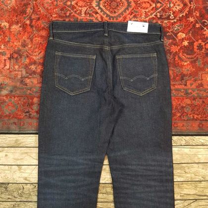 شلوار جین مردانه بگ استایل سرمه‌ای تیره American eagle کد 340