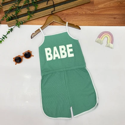 رامپر دخترانه مدل BABE