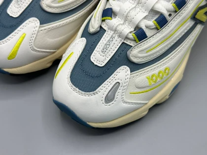 کتانی نیوبالانس 1000 سفید آبی فسفری/New Balance
