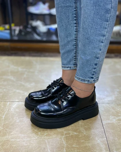 کفش زنانه مدل لوفر برت (برند آلما)