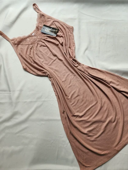 پیراهن راحتی نخی کبریتی کد: 907