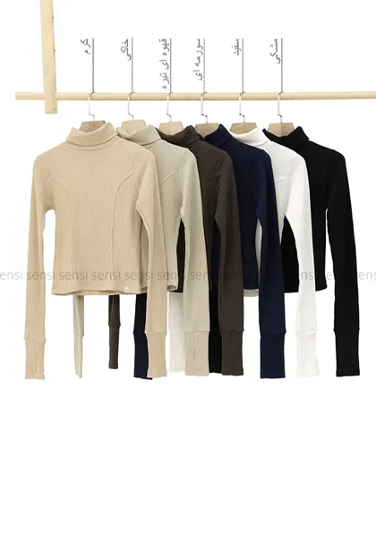 کراپ یقه اسکی کبریتی کد1004461