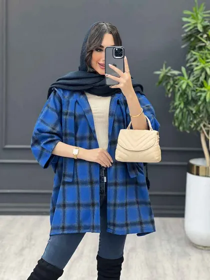 پالتو خفاشی بغل دکمه