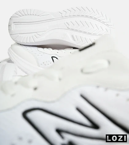 کفش کتانی مردانه و زنانه سفید مشکی NEW BALANCE 860