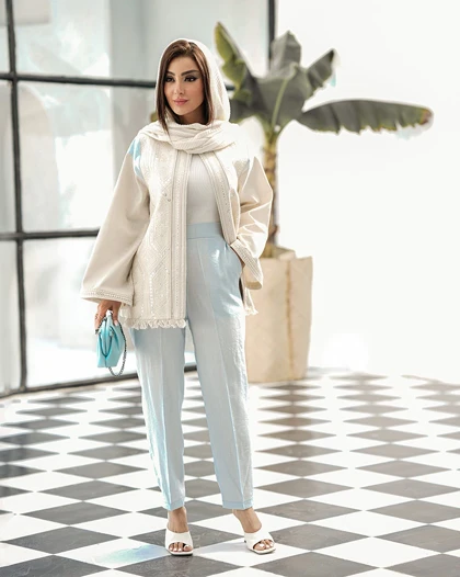 کت زنانه نوار دوزی هانا