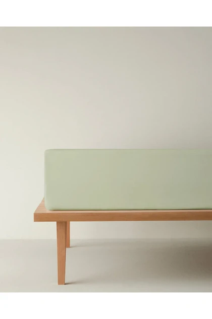 ملحفه کشدار یک نفره English Home مدل Novella پنبه ویسکون