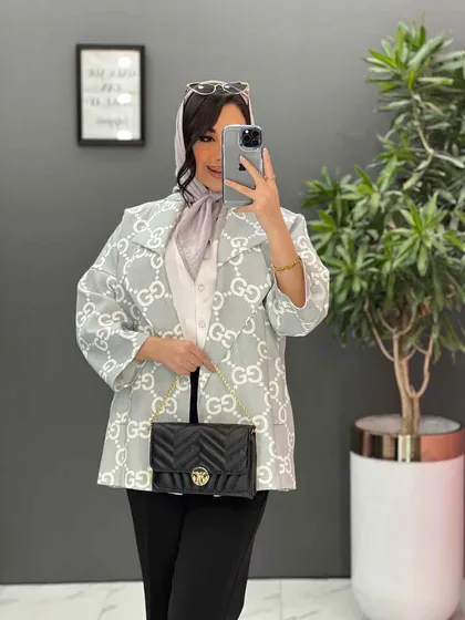 مانتو کتی طرح GUCCI