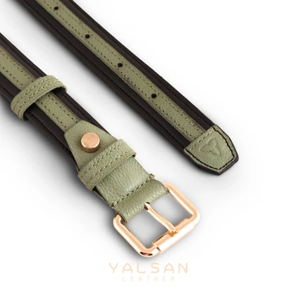 ست لاکچری زنانه چرم یلسان مدل برکه کد 306-ROFI-NHL-ISHA-LRN-MC