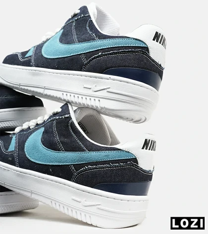 کفش کتانی بزرگ پا سرمه ای نایک Nike Gama Force Sail