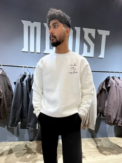 دورس یقه گرد سفید / طرح Into The Natural / برند SNAAZY ترکیه