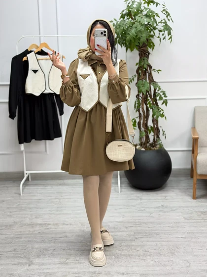 پیراهن وژیله شانی