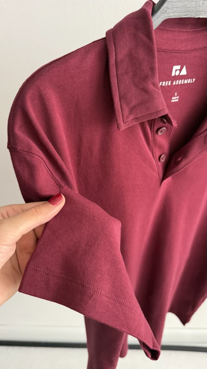 پلوشرت اورسایز زنانه | Oversize Polo Shirt