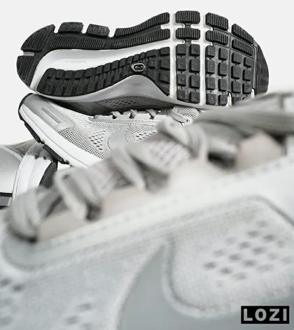 کفش کتانی مردانه طوسی 24 NIKE zoom structure مدل 7040