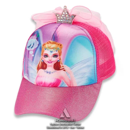کلاه دخترانه تور دار Baseball Cap HA104