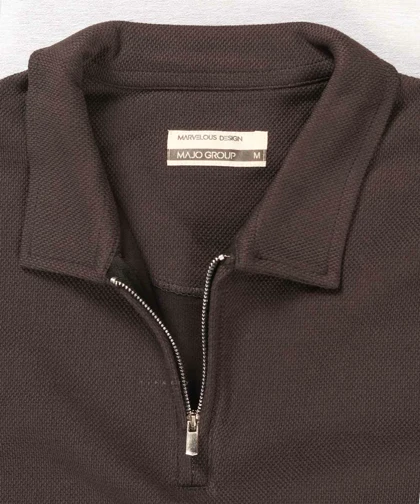 تیشرت آستین بلند نیم زیپ و ساده 4220