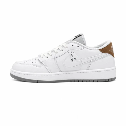کفش و کتانی مردانه مدل نایک ترویس NIKE TRAVIS رنگ سفید طوسی کد 30350