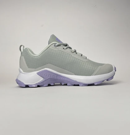 کفش ضدآب آی رانر طوسی بنفش I - Runner رویه برزنتی