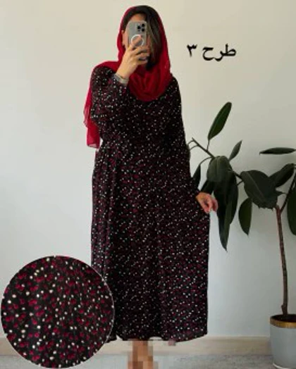 پیراهن ساحلی گل دخت 3