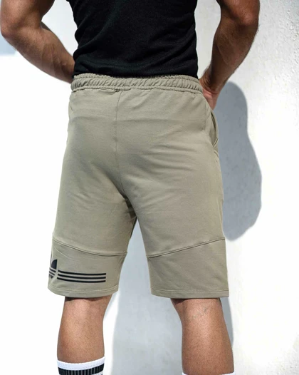 شلوارک بگ ورزشی ADIDAS سبز لجنی