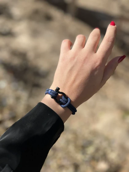 دستبند طنابی امگا اسپورت کد omg10011 گالری موژان حیدری