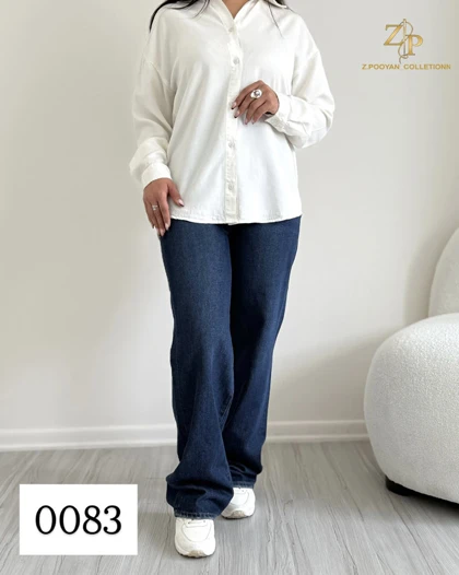 شلوار جین زنانه کد 0083
