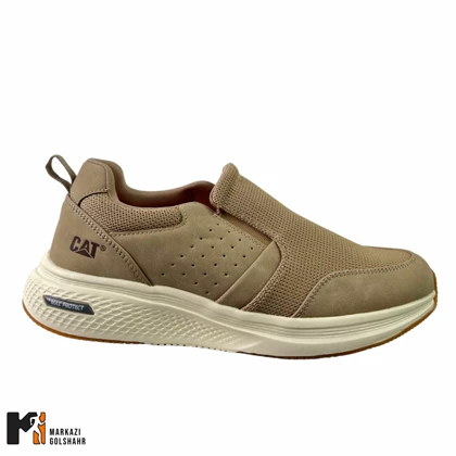 کفش مردانه CAT کرم بدون بند