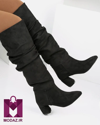 بوت بلند چروک پاشنه‌بلند ماریان BOOT