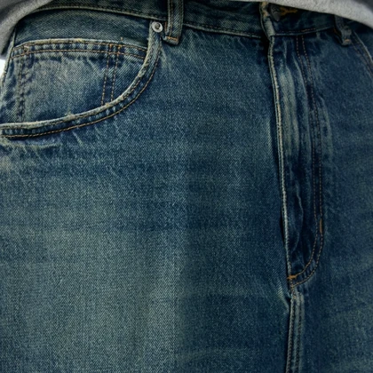 شلوار جین بالون فیت یونیسکس pull & bear کد 350 سایز 28