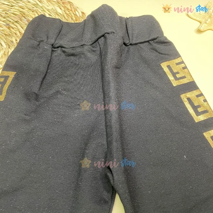 ست سویشرت و تیشرت و شلوار دخترانه FENDI سه تکه
