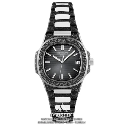 ساعت پتک فیلیپ ناتیلوس حکاکی Patek Philippe Nautilus Carving B2