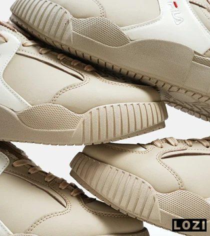 کفش کتانی مردانه کرم سفید FILA مدل 5376