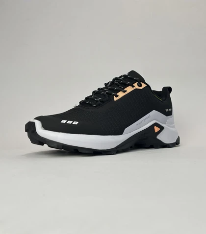 کفش ضدآب آی رانر مشکی زیر سفید I - Runner رویه برزنتی