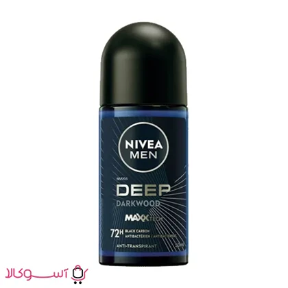 رول ضد تعریق مردانه نیوآ 72 ساعته مدل DEEP Dark Wood حجم 50 میل