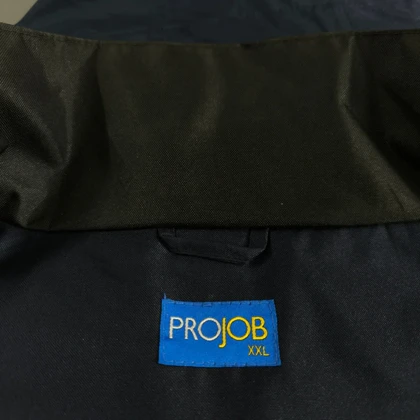 SIZE XXL - XL کاپشن بلند برزنتی و مقاوم اورجینال از برند معتبر PROJOB سوئد مدل Kaufmann