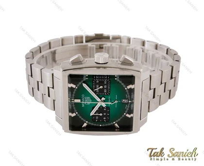 ساعت تگ هویر موناکو مردانه سبز Tag-Heuer-5089-G